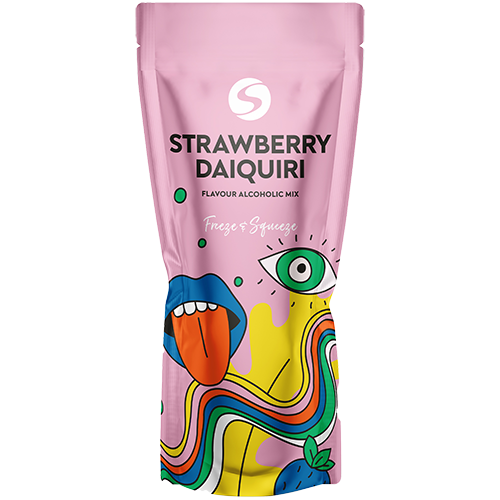 Shuda Alcoholic Pouches Strawberry Daiquiri NK 9 x 250ml
