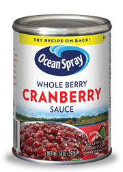 Ocean Spray Cranberry Sauce Whole 24 x 397g (14oz)