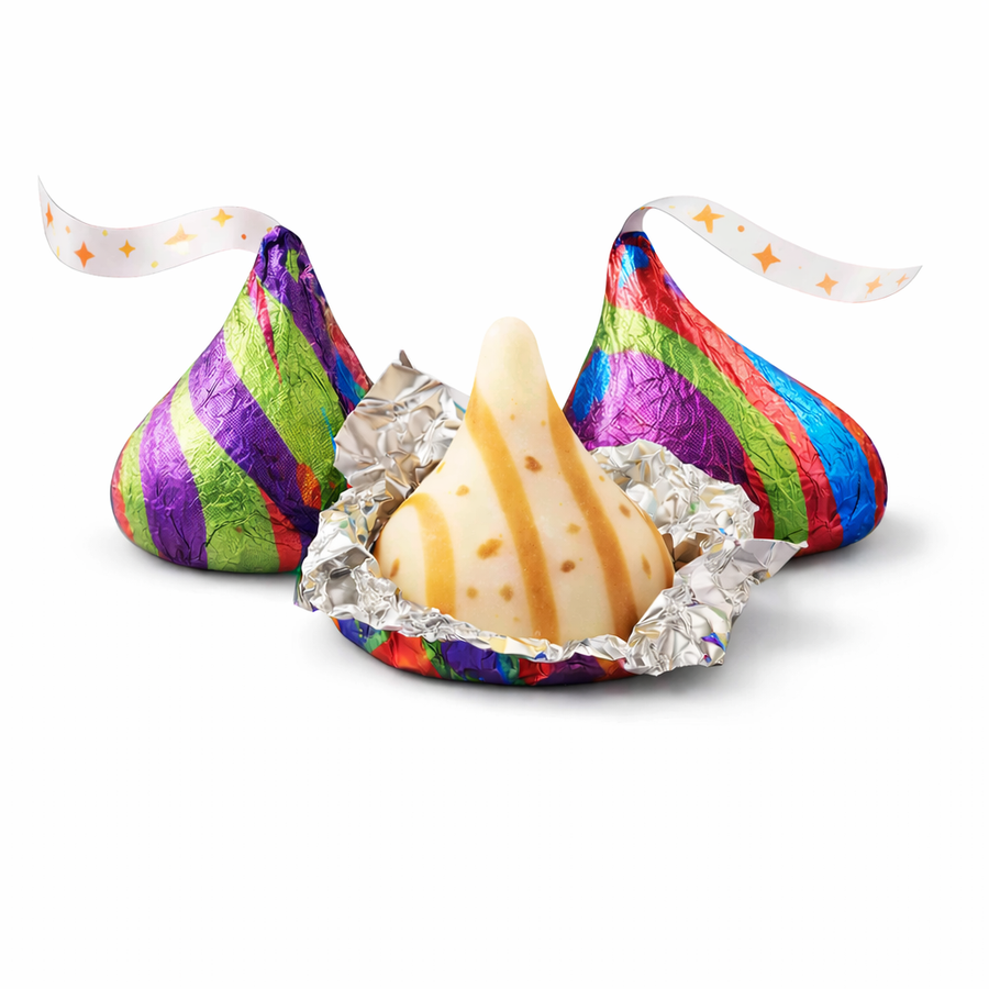 BULK Hershey's Kisses Cinnamon Toast Crunch Flavored Candy 1kg