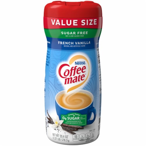 Coffee Mate Powder Sugar Free French Vanilla 6 x 578g