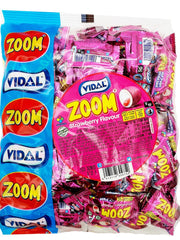 Vidal  Zoom strawberry Bubblegum 6 x 1kg (110 units approx)
