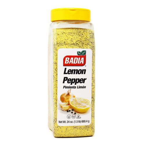Badia Lemon Pepper Seasoning 6 x 680g (24oz)
