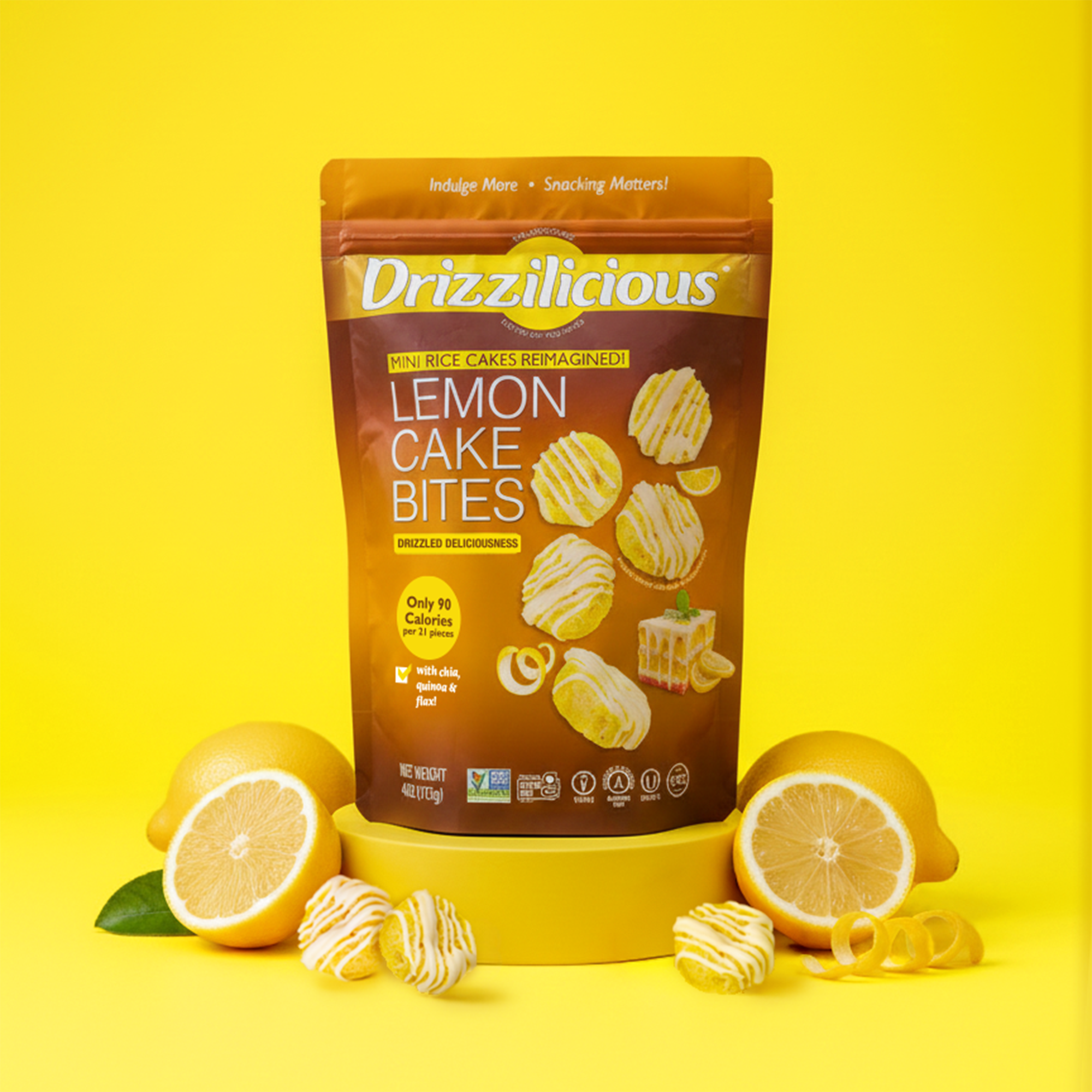 Drizzilicious Lemon Cake Bites 12 x 113g