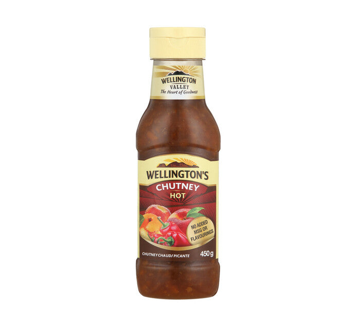 Wellingtons Hot Chutney 12 x 450ml