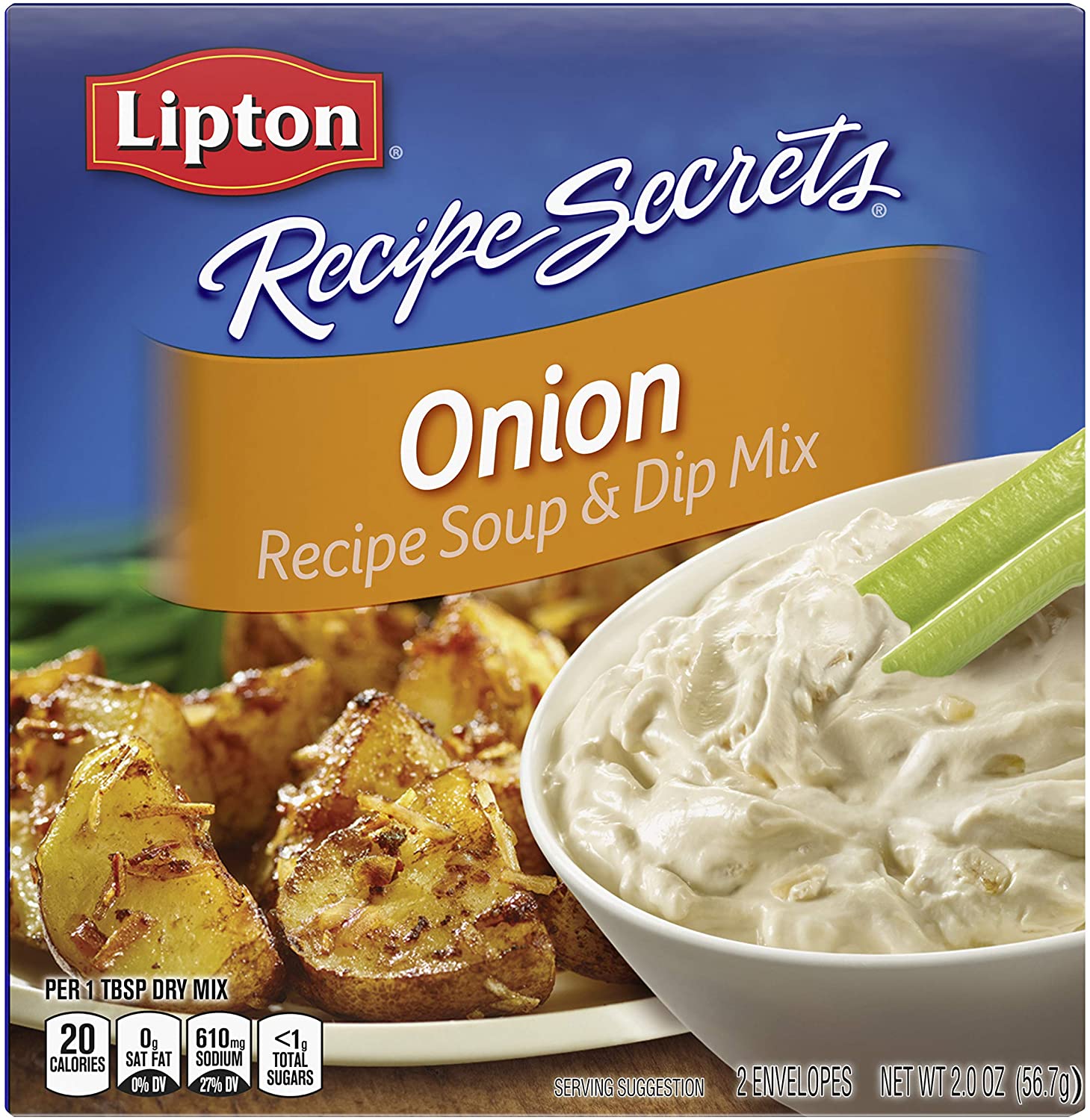 Lipton Soup Mix Recipe Secret Onion 24 x 56.7g (2oz)