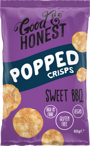 Good & Honest Chips Core Sweet BBQ 8 x 85g