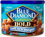 Blue Diamond Almonds Bold Salt & Vinegar 12 x 170g (6oz)