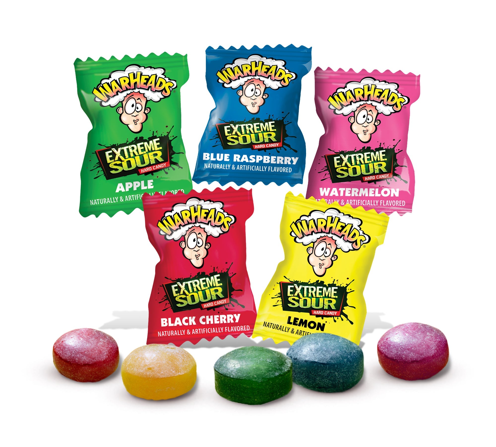 BULK Warheads Extreme Sour Hard Candy 1kg