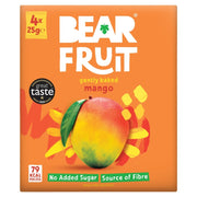Bear Fruit Gently Baked Mango 4 x 4 x 25g