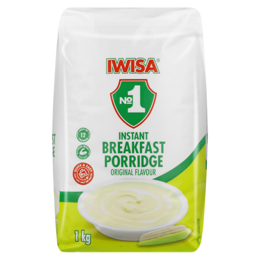 Iwisa Instant Porridge Original 10 x 1kg