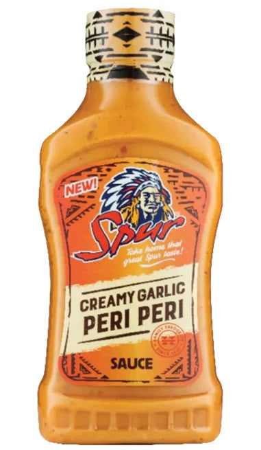 Spur Creamy Garlic Peri Peri Sauce 12 x 400ml