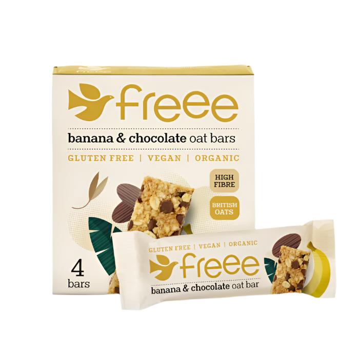 Doves Farm Flapjack MULTIPACK Banana & Chocolate Oat Bar 7 x 4 x 35g