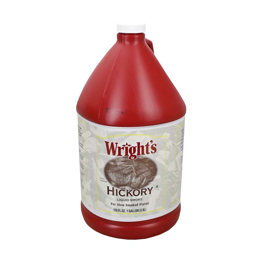 Wrights  Hickory Smoke Liquid Seasoning 4 x 3.8kg (128floz)