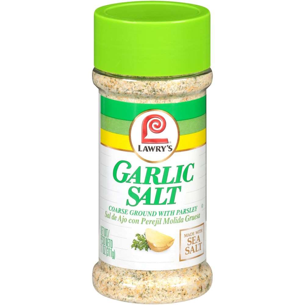 Lawrys Garlic Salt 12 x 311g (11oz)