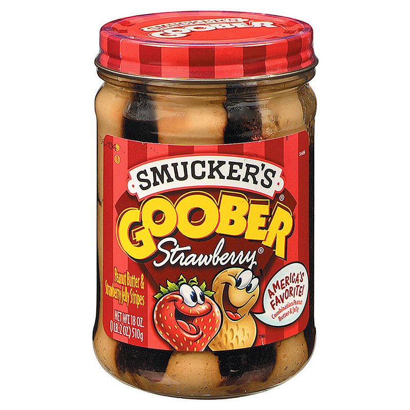 Goobers Peanut Butter And Strawberry 12 x 510g (18oz)