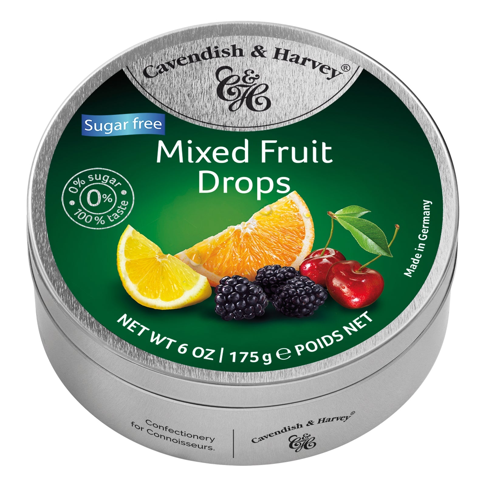 Cavendish & Harvey  DROPS Sugar Free Mixed Fruit NK 9 x 175g