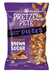 Pretzel Pete Cinnamon Brown Sugar 8 x 120g