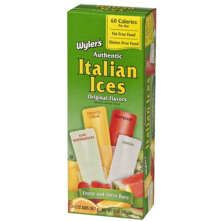 Wylers Italian Ice Original 12 x 6 x 56.7g (2oz)