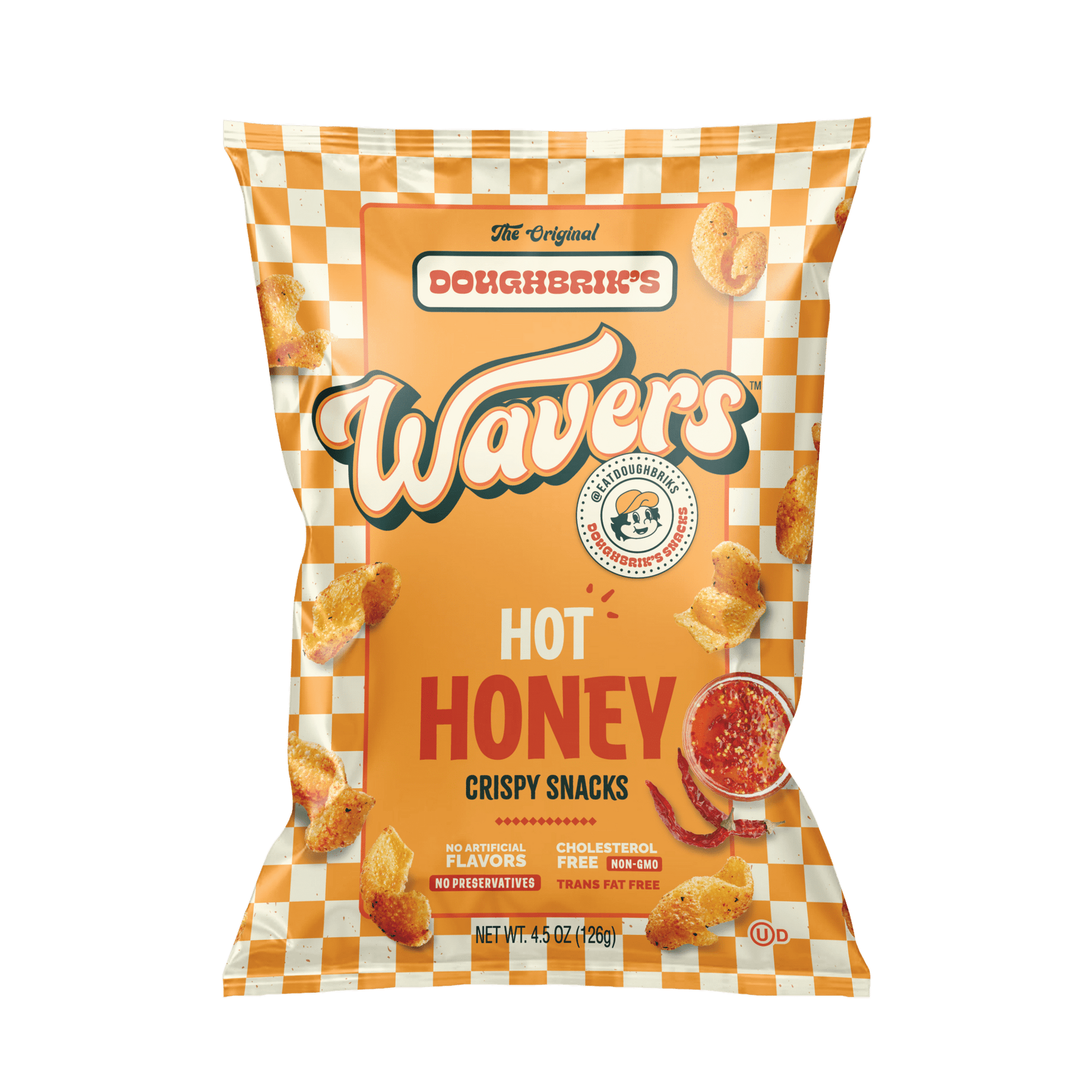 Wavers  Hot Honey  12 x 126g