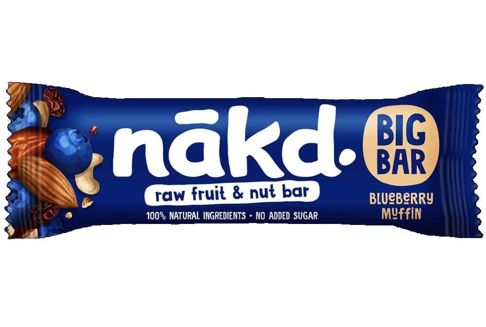 Nakd Big Bar Blueberry Muffin 16 x 45g