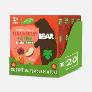 Bear Paws MULTIPACK Strawberry & Apple 4 x 5 x 20g