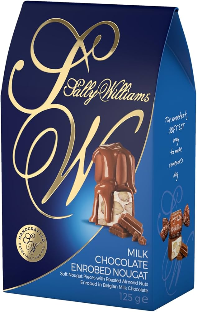 Sally Williams GIFT BOX Milk Chocolate Nougat 20 x 125g