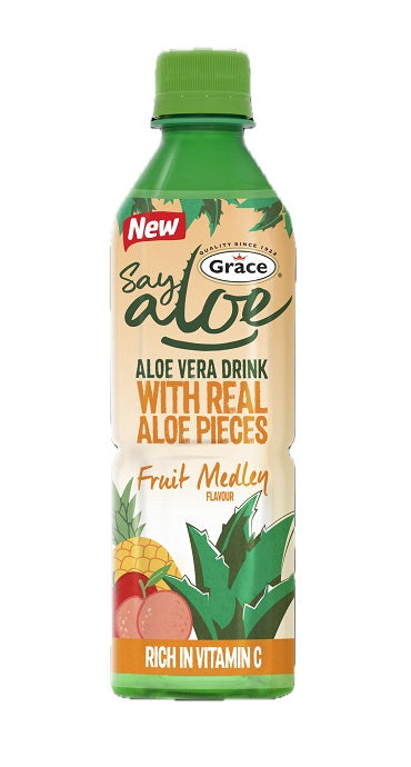 Grace Aloe Aloe Tropical Fruit  12 x 500ml