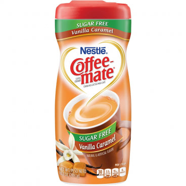 Coffee Mate Powder Sugar Free Vanilla Caramel  6 x 289.1g (10.2oz)