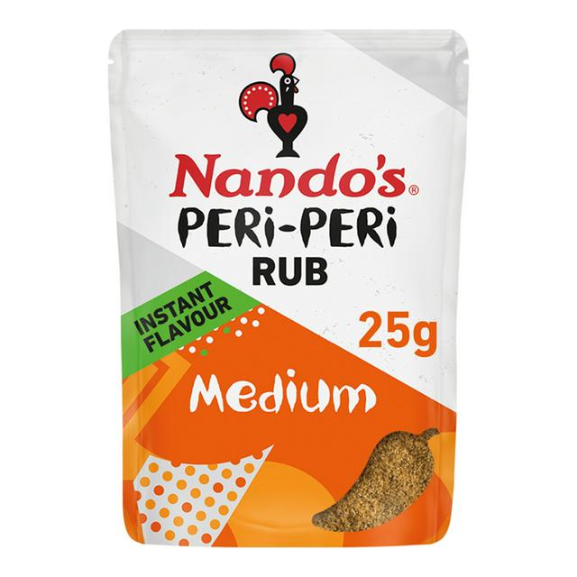 Nandos Medium Peri PERI Rub 12 x 25g
