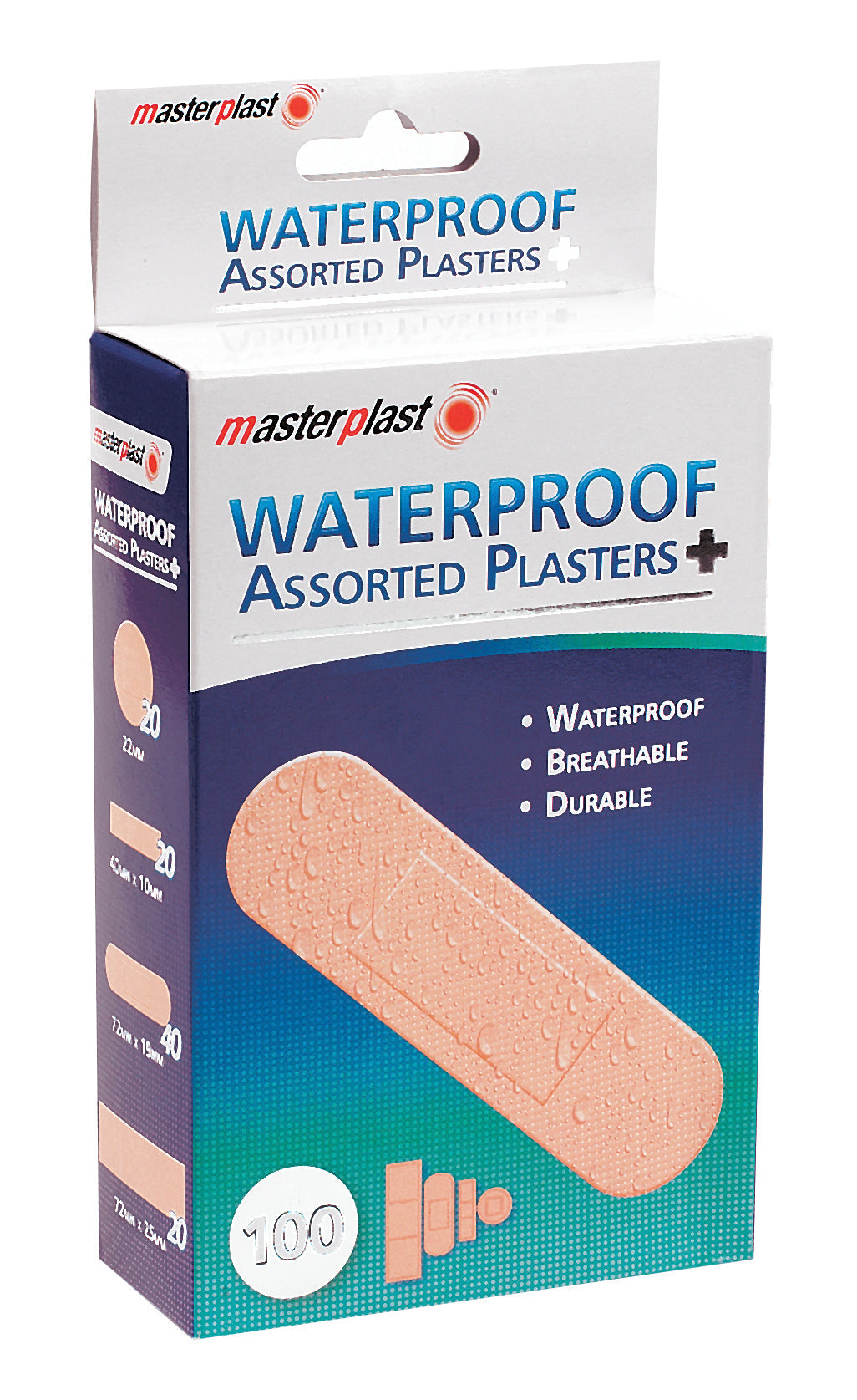 151 Asst W/Proof Plasters 24 x 100Pk